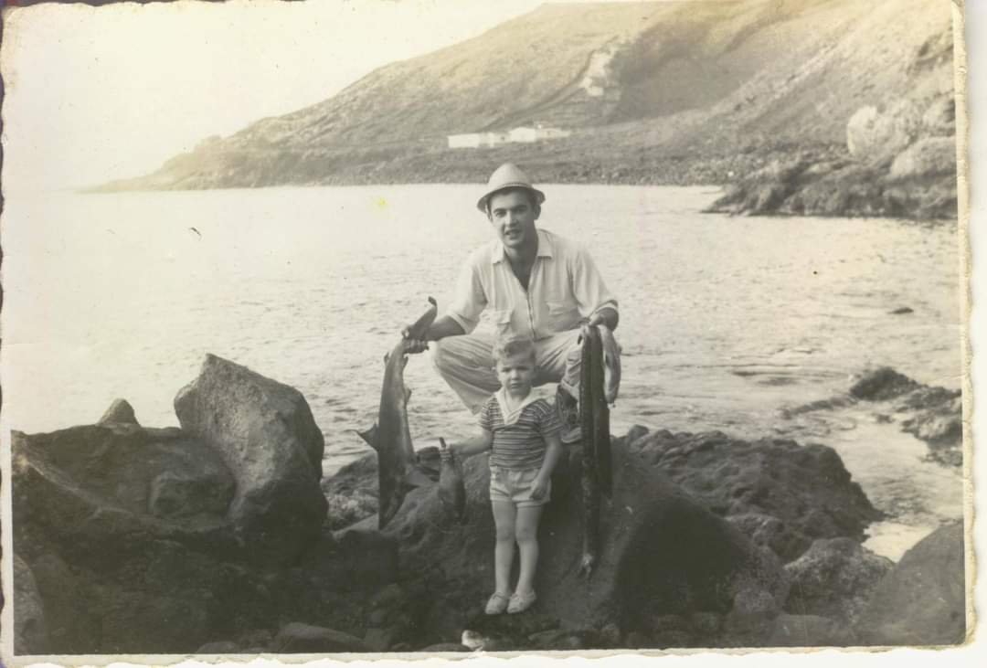 Foto de José Manuel Álamo pescando